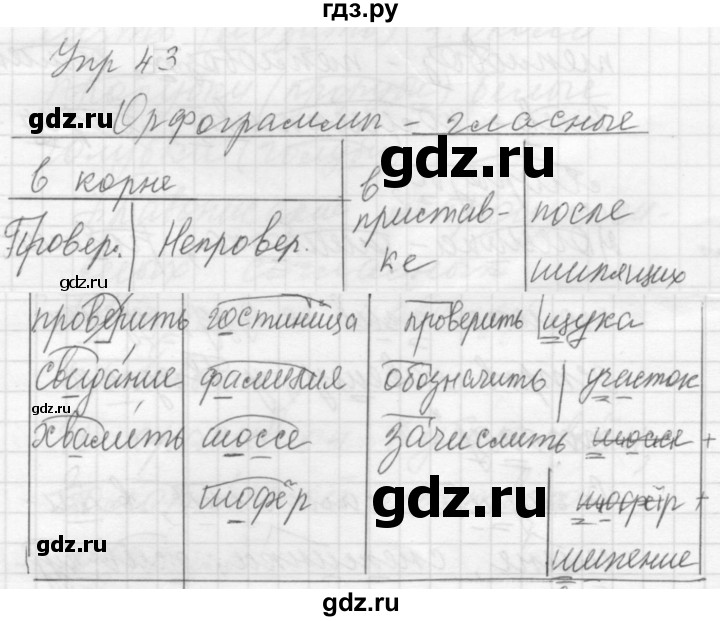 ГДЗ по русскому языку 5 класс  Купалова практика  упражнение - 43, Решебник к учебнику 2022