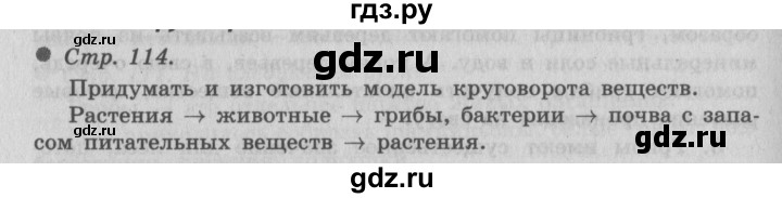 ГДЗ по окружающему миру 3 класс  Плешаков   часть 1. страница - 114, Решебник №2 к учебнику 2014